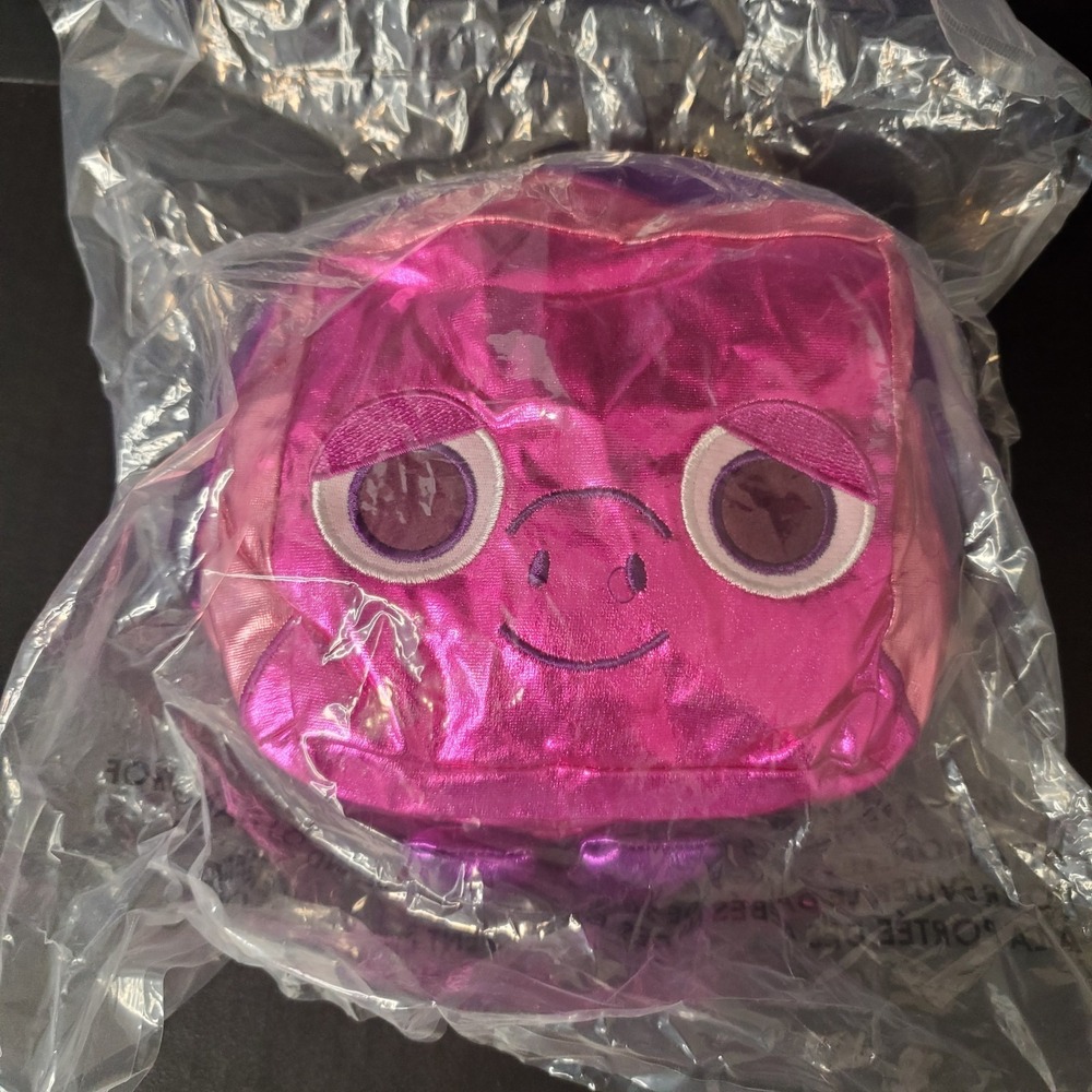 Pet Simulator X Dark Matter Metallic Pink Pig Plush 6" Sealed In Plastic NO CODE